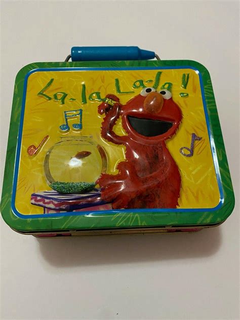 metal elmo lunchbox for sale 